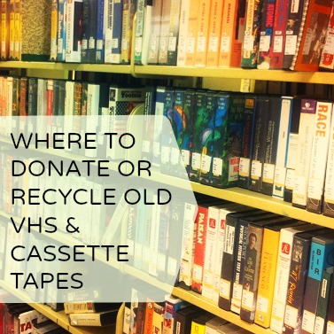 What To Do With Old Car Seats >> Where to Donate or Recycle VHS & Cassette Tapes - WCI What To Do With Old Car Seats >> Where to Donate or Recycle VHS & Cassette Tapes - WCI