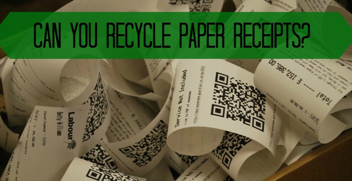 Can You Recycle Paper Receipts WCI Weds